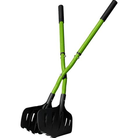 Earthwise 50002 Gator Grabber Telescoping Leaf Clean Up Tool Green