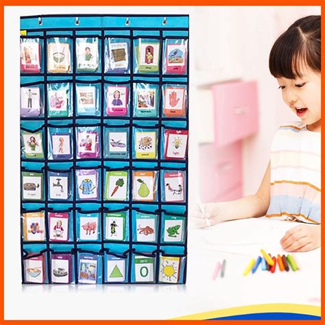 clear pockets classroom pocket chart  hook  classroom