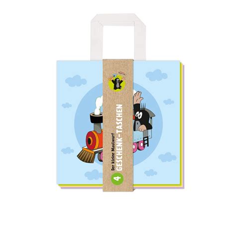 Trötsch Der kleine Maulwurf Papiertaschenset medium 4 er Set online