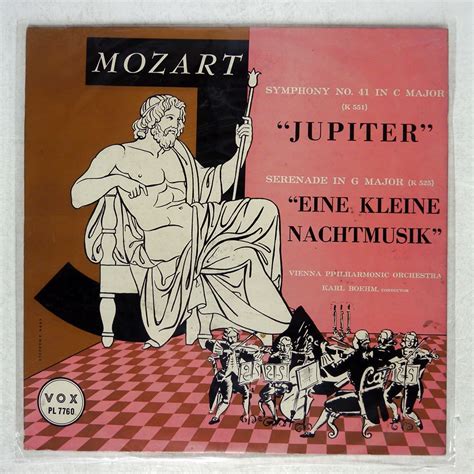 Yahoo Karl Boehm Mozart Jupiter Vox Pl