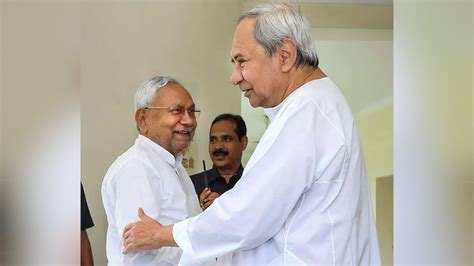 Bihar CM Nitish Kumar Meets Naveen Patnaik In Odisha Says No Decision