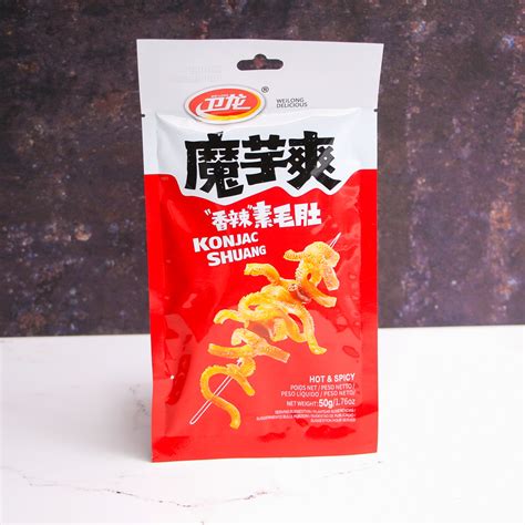 Wei Long Hot Spicy Konjac Shuang Snack 50g Market Kokoro