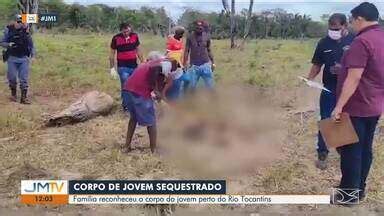 JMTV 1ª Edição Família reconhece o corpo do jovem desaparecido em