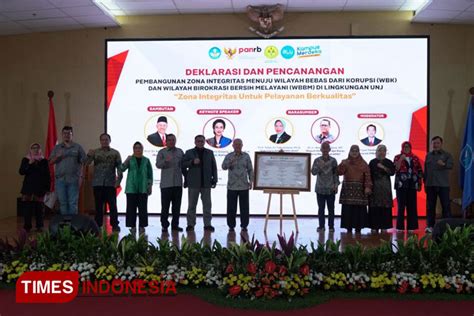 Deklarasi Dan Pencanangan Pembangunan Zona Integritas Menuju Wbk Dan