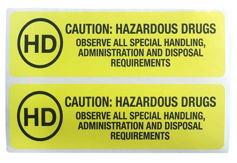 Hazardous Drug Warning Labels Compliance Training Partners