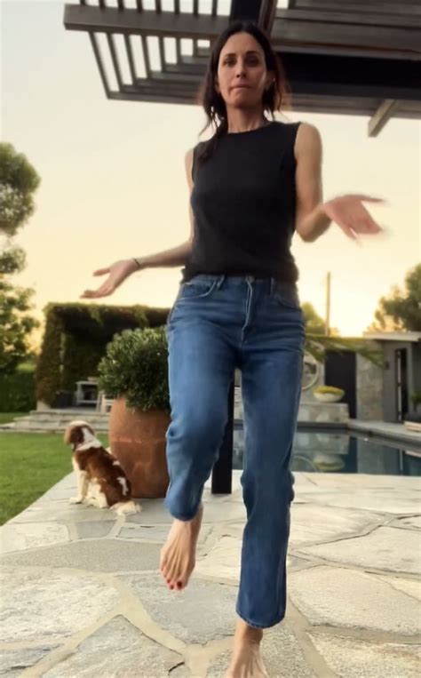 Courteney Cox Feet