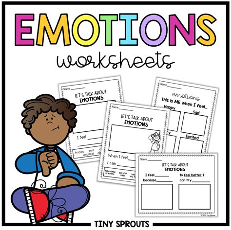 These Emotions And Feelings Worksheets Allow Students To Process Their