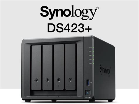 Synology DS423 NAS 4 Baie Intel J4125 2 Go De RAM