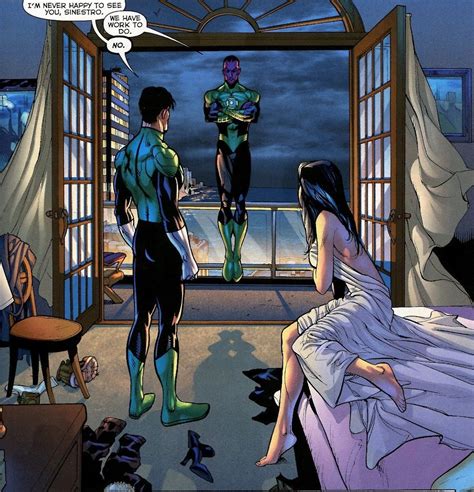 Green Lantern Hal Jordan Star Sapphire Carol Ferris Green Lantern