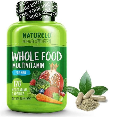 NATURELO Whole Food Multivitamin For Men Capsules 120 Ct Frys Food