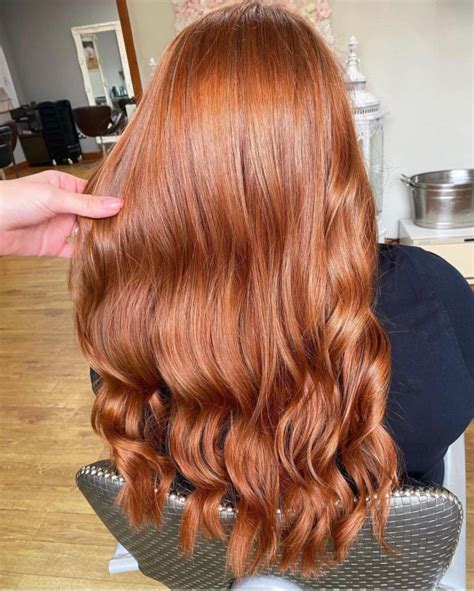 35 Best Copper Hair Color Ideas — Wavy Long Hair