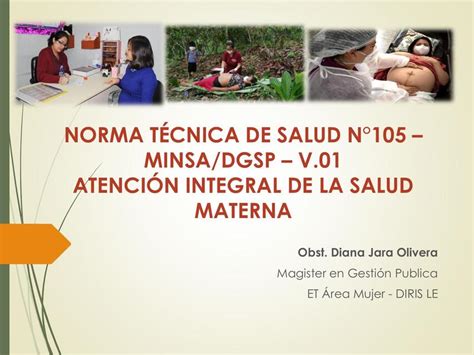 Atencion De La Salud Materna Neonatal Cynthia M Rom N Udocz