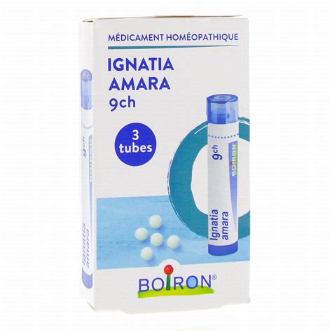 Boiron Ignatia Amara Ch X Tubes M Dicament Hom Opathique