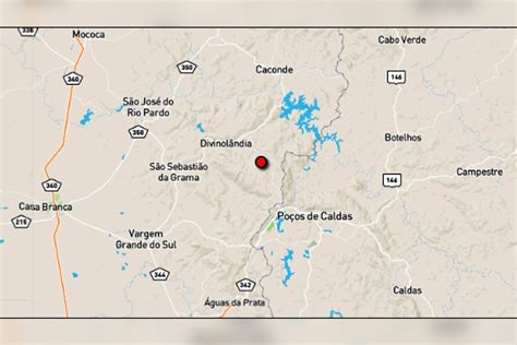 Tremor De Terra De Magnitude Registrado Em Cidades Da Regi O