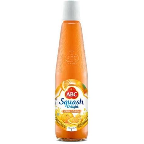 Jual Syrup Abc Orange Florida Squash Delight 525 Ml Shopee Indonesia