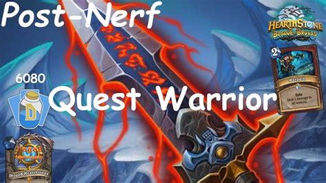 Hearthstone Quest Warrior Post Nerf Witchwood Bosque Das Bruxas