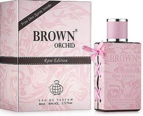 Brown Orchid Rose Edition Ml By Fragrance World E A Distribution