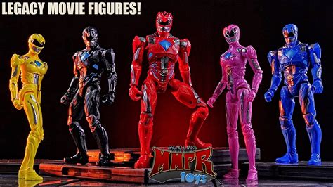 Power Rangers 2017 Movie Legacy Figures Youtube