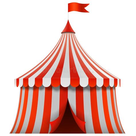 Circus Red Tent White Free Stock Photos Stockfreeimages