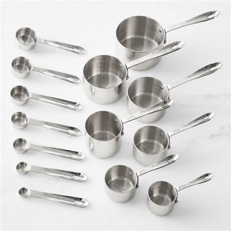 All Clad Stainless Steel Measuring Cups Spoons Ultimate Set