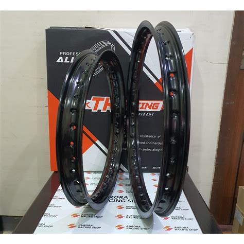 Jual Velg Tk Bright Klx Set X X Hole Warna Black