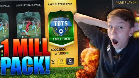 Omg The Million Coin Pack Fifa Pack Opening Youtube