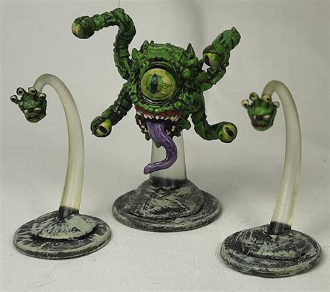 Gazer and Specator Dnd Miniatures Fully Painted for Dungeons and Dragons - Etsy