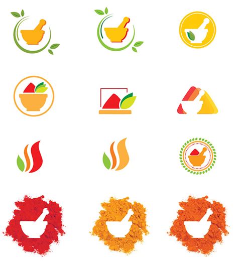 Spices Brand Logo Design on Behance