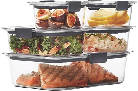 Food Storage Solutions: Rubbermaid Brilliance Leak-Proof Food Storage ...