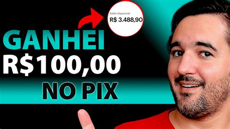 Ganhei R Via Pix Em Minuto Como Ganhar Dinheiro R Pido Na