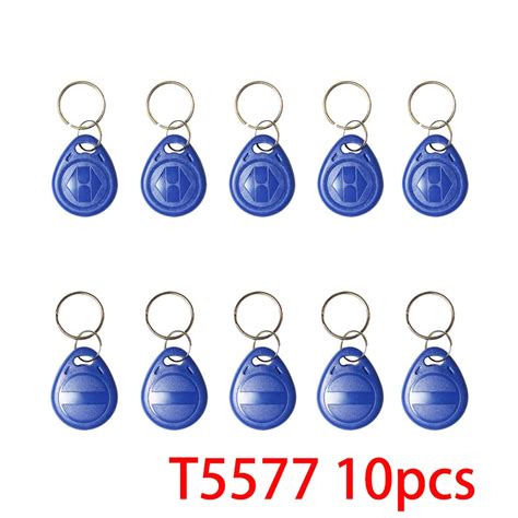 10pcs T5577 125KHz Key Copy Rewritable Writable Rewrite EM ID Keyfobs