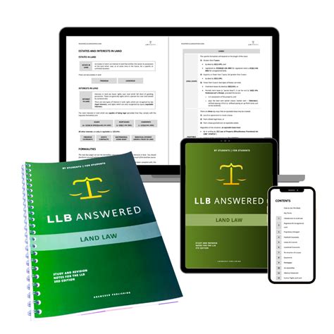 Llb Answered Land Law Core Guide 2023 24 Edition — Law Answered