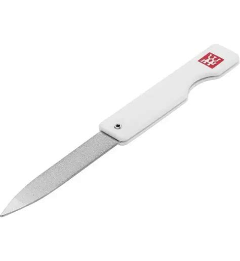 ZWILLING CLASSIC INOX Pilnik do paznokci składany 12 cm biały