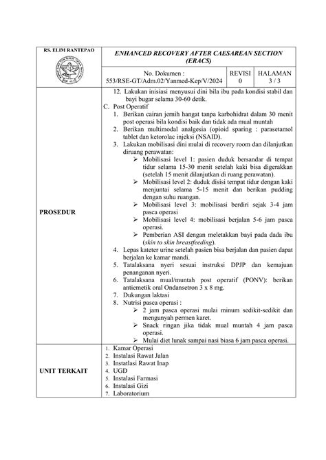 Standar Operasional Prosedur Rumah Sakit Pdf