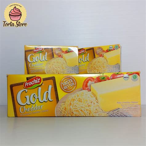 Jual Prochiz Gold Keju Cheddar Gr Shopee Indonesia