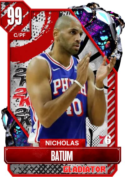 Nba K Kdb Custom Card Nicholas Batum