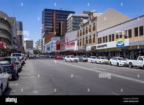 City Center of Windhoek. Windhoek is the capital and the largest city ...