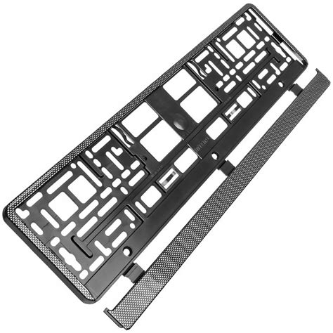 Ramka Pod Tablice Rejestracyjne Carbon Elastyczna Za Z Z