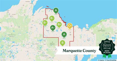 marquette county zip codes    niche