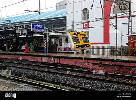 Mumbai Central Railway Station building Mumbai Maharashtra India Asia ...