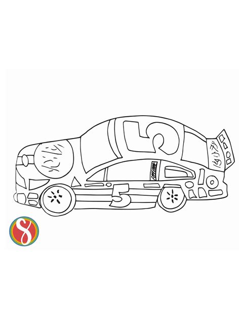 Cool Race Car Coloring Pages