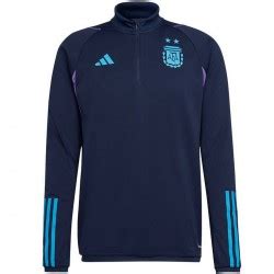 Felpa Tecnica Da Allenamento Blu Nazionale Argentina Adidas