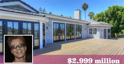 Eddie Van Halens Former Home In Beverly Hills Is Hot For A Sale Los