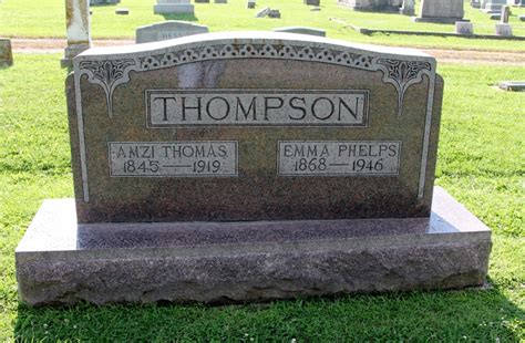 Amzi Thomas Thompson Find A Grave Memorial