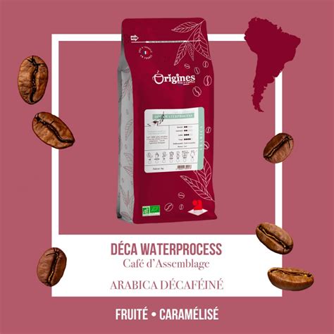 Origines Tea Coffee Caf Bio D Ca Waterprocess Blend Pur Arabica