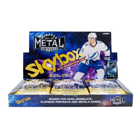 Upper Deck Skybox Metal Universe Nhl Hockey Booster Pack