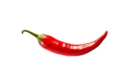 Ai Generated Red Chili Pepper Cut Out Red Hot Chili Pepper On