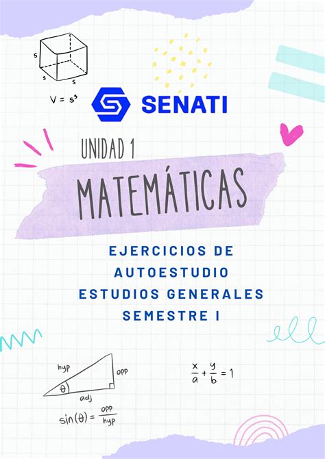 SOLUTION EJERCICIOS DE AUTOESTUDIO UNIDAD 1 Studypool