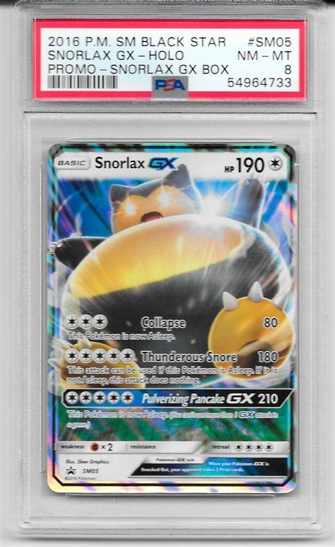 Snorlax Gx Sm05 For Sale MAVIN