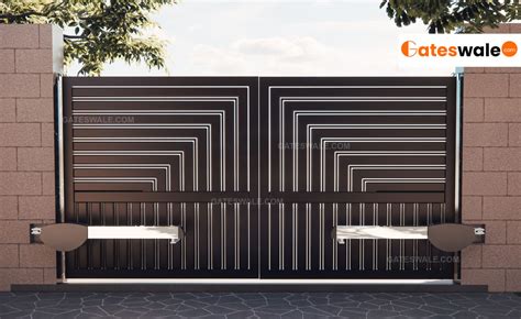 Modern Front Gate Design Ideas for Your Modern Home - Gateswale